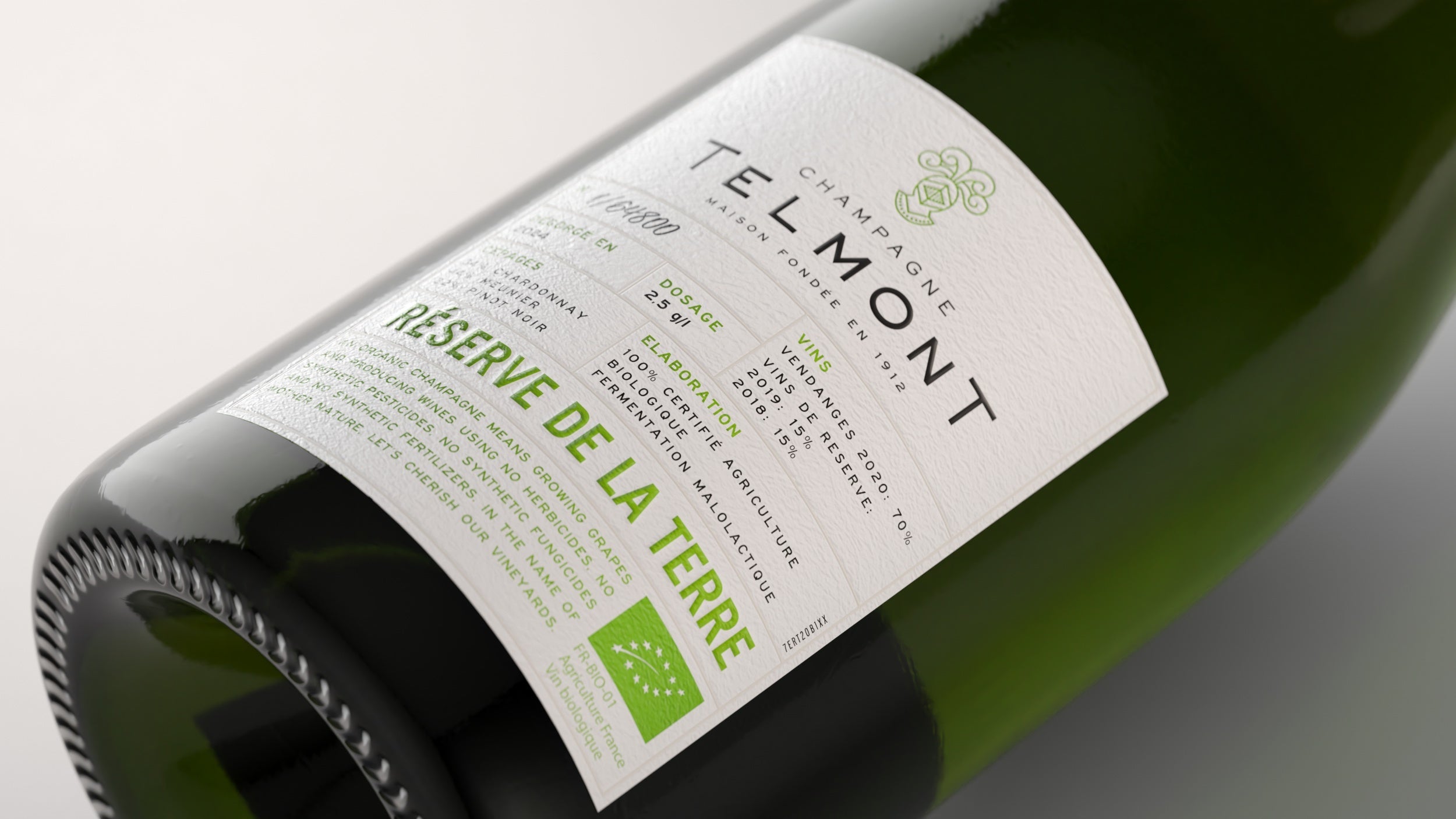 レゼルヴ・ド・ラ・テール（オーガニック） – Champagne Telmont Japon